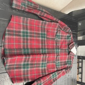 Filson Wool Button Down Shirt